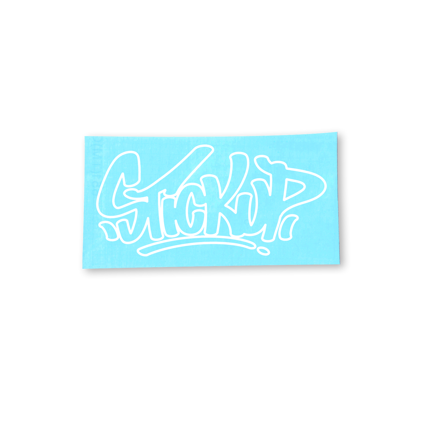 SMALL STICKUP STICKER