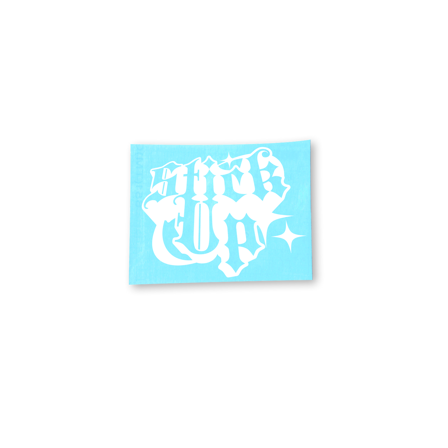 SMALL STICKUP STICKER