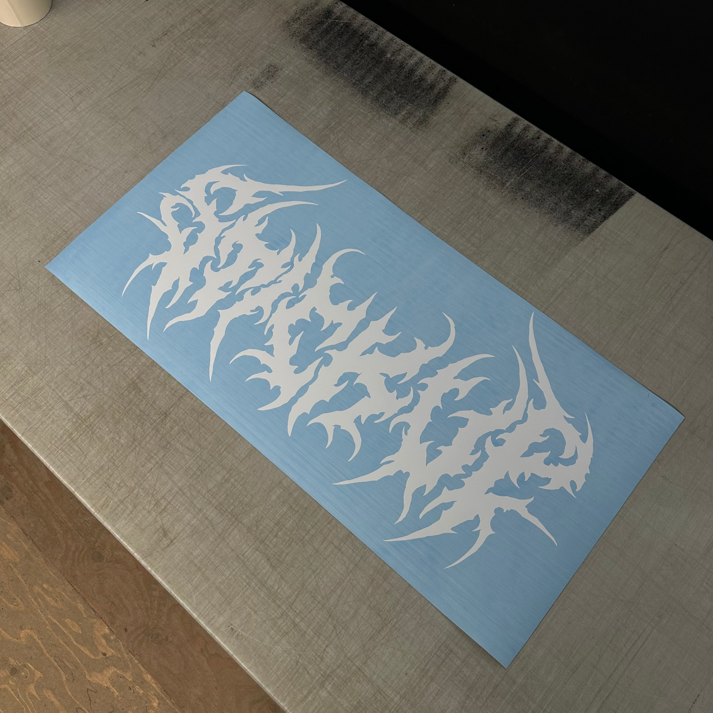 STICKUP METAL BACKGLASS