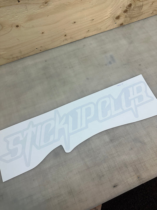 CHROME BANNER 25"