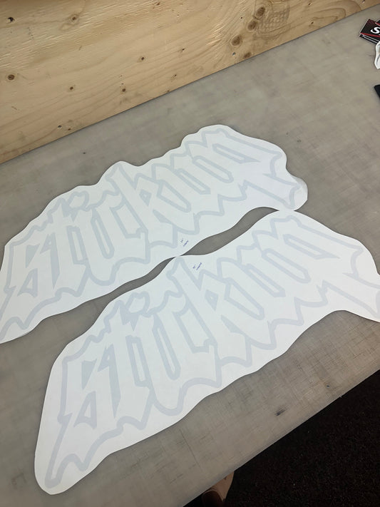 CHROME BANNER 25"