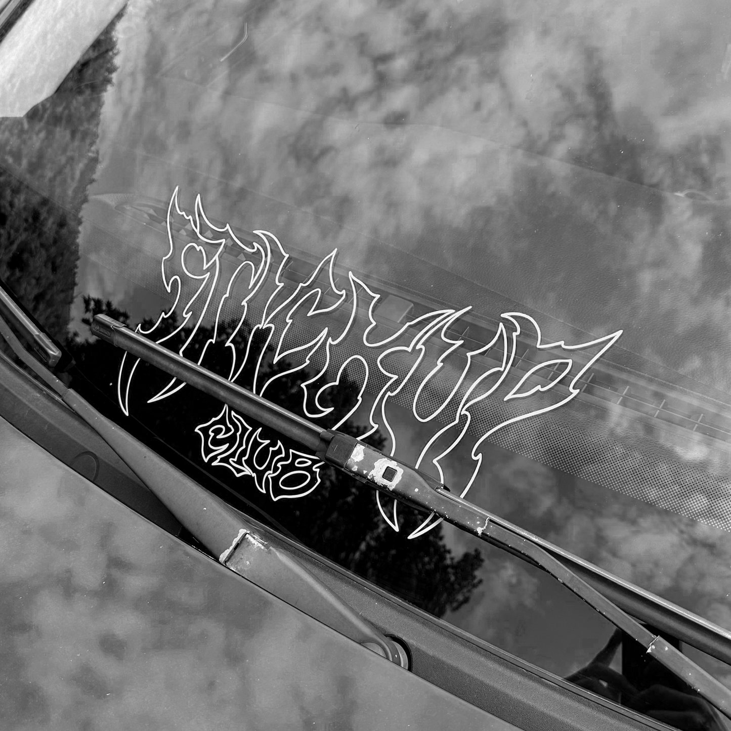 STICKUP CLUB FRONT BANNER / BACKGLASS