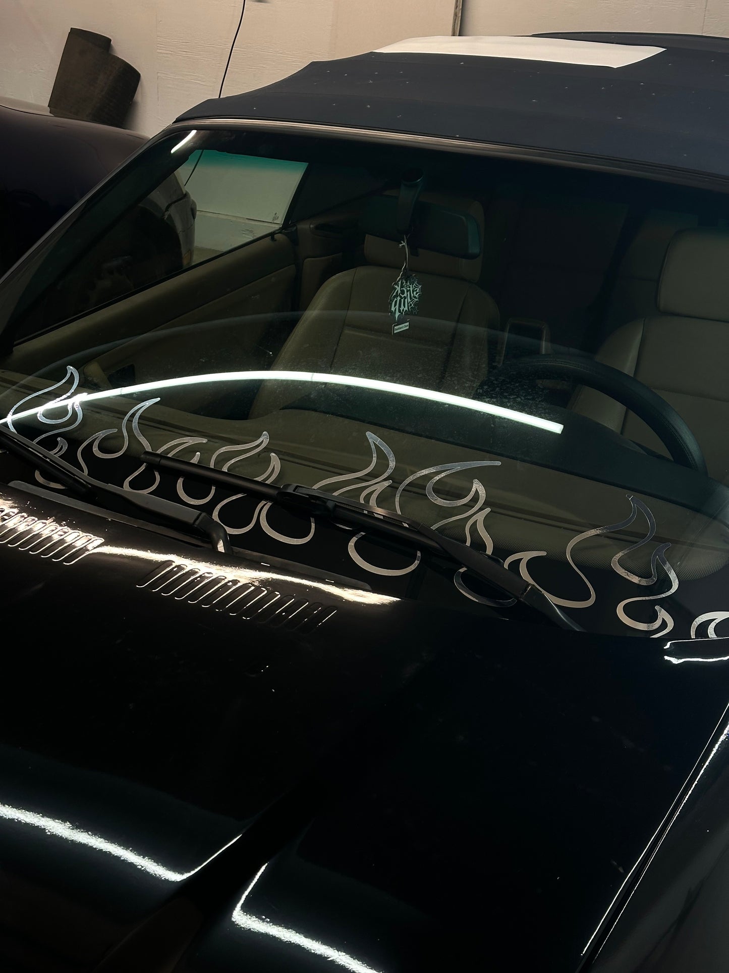WINDSHIELD FLAMES