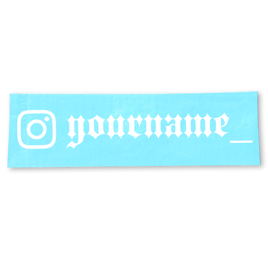 CUSTOM INSTAGRAM STICKER