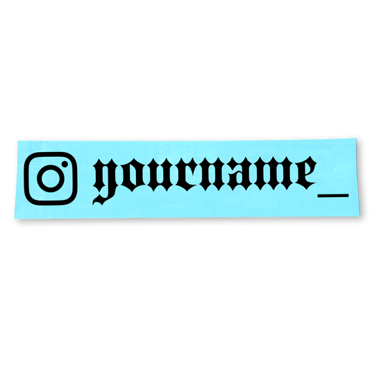 CUSTOM INSTAGRAM STICKER