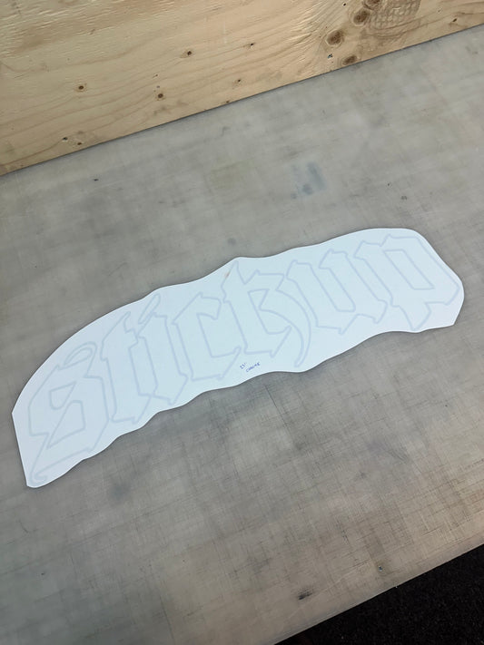 CHROME BANNER 23"